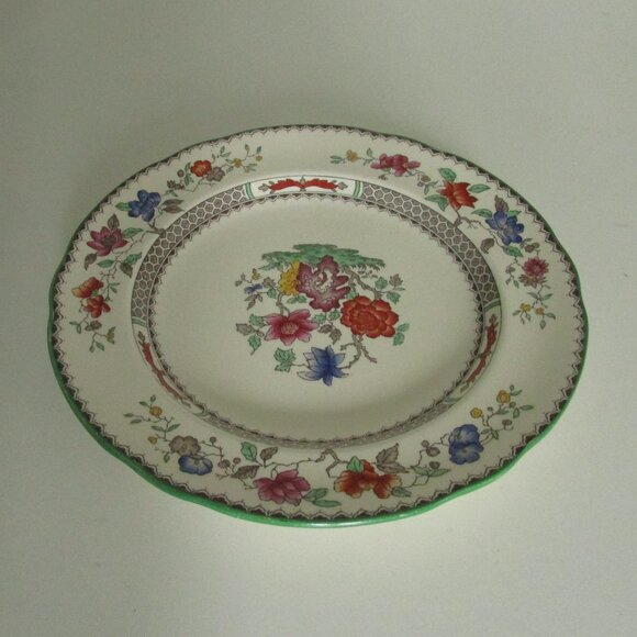Vintage 9" lunch plate, Chinese Rose design, Copeland Spode (Lot 2) - Picture 5 of 13